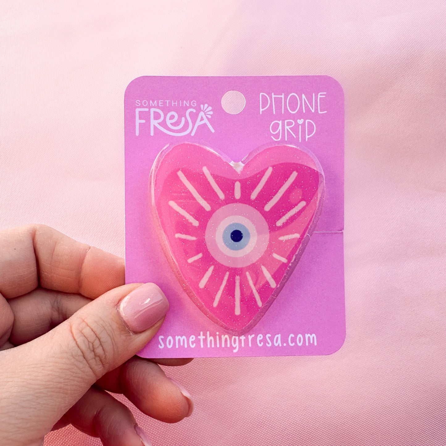 Heart Eye Phone Grip