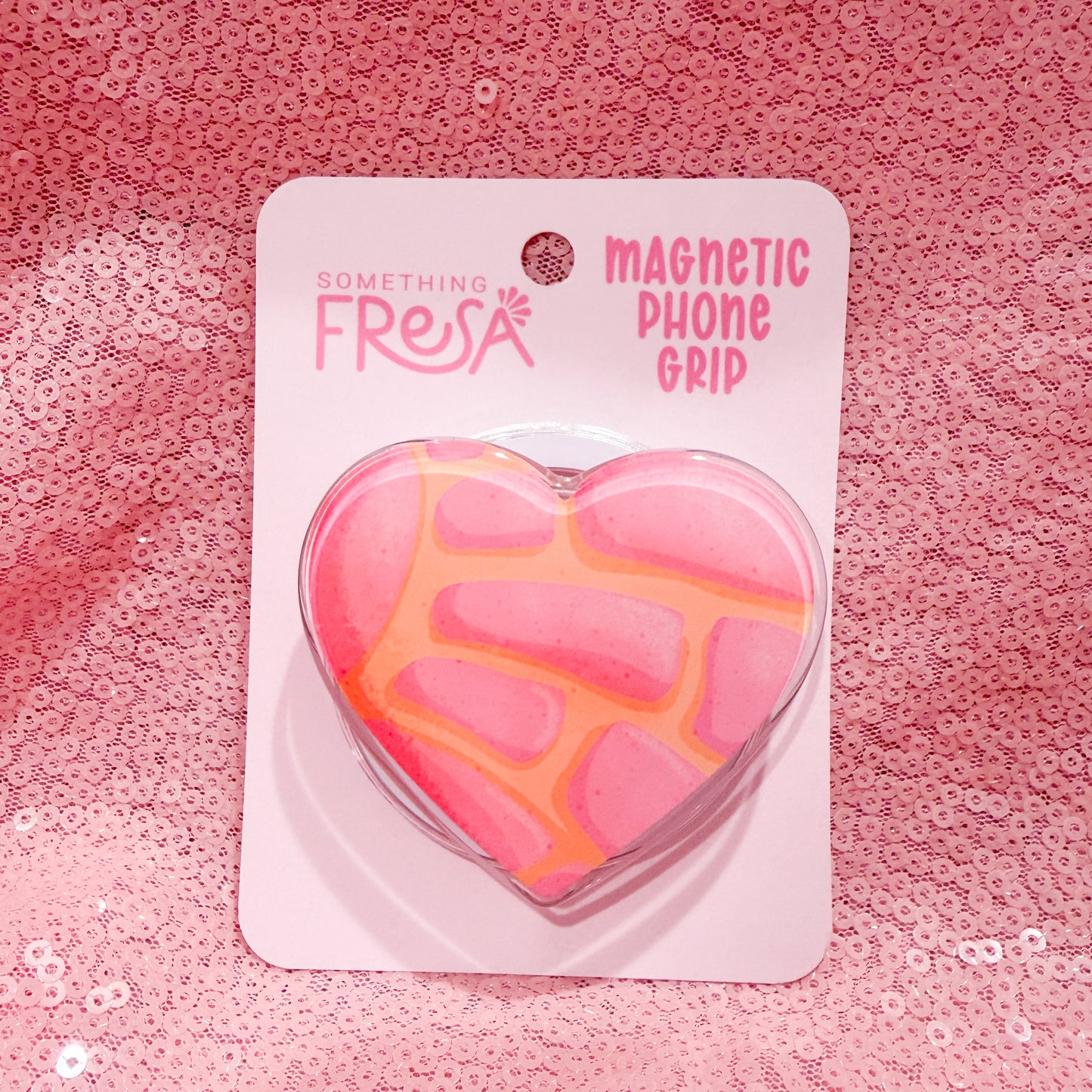 Concha Heart Magnetic Phone Grip