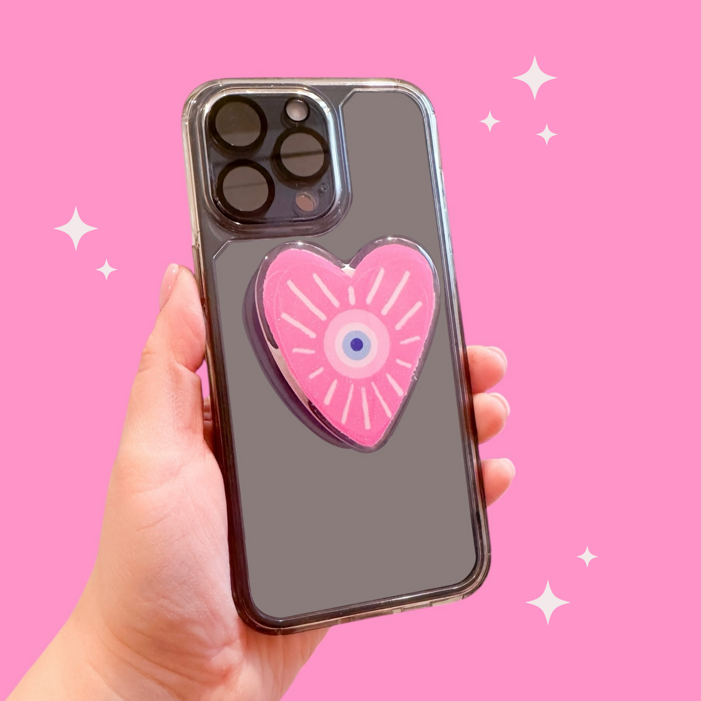 Heart Eye Phone Grip