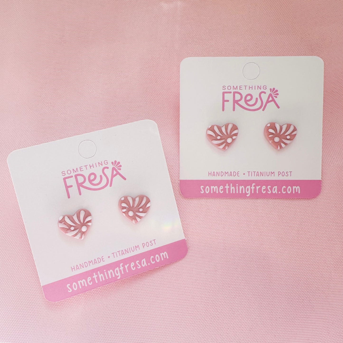 Pink Mini Corazon Talavera Style