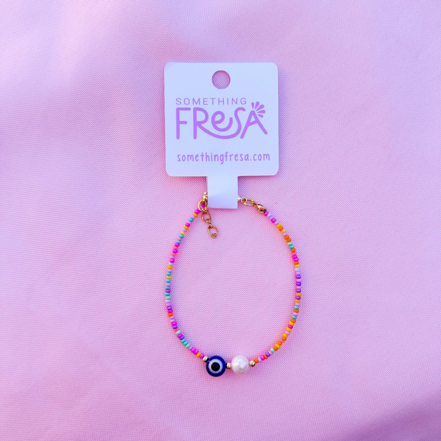 Single Colorful Evil Eye Bracelet