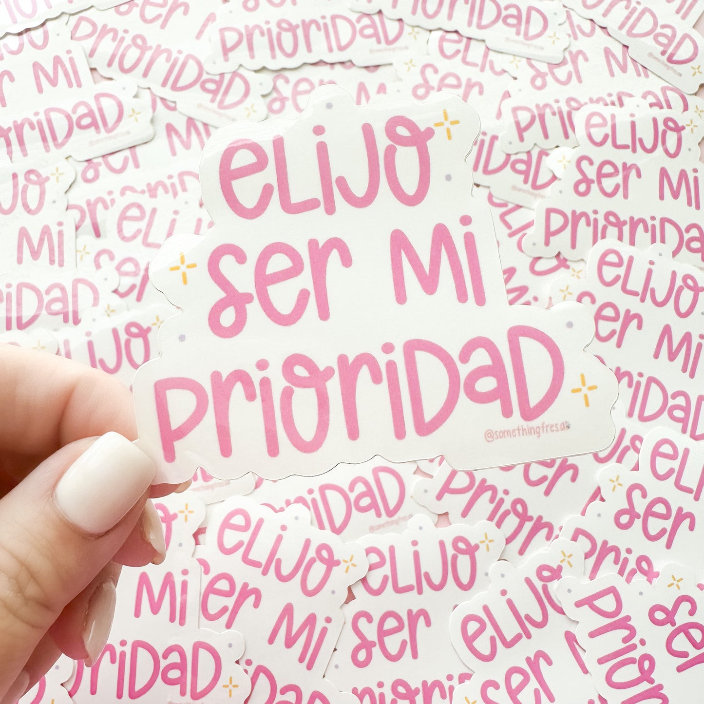 Elijo Ser Mi Prioridad Sticker