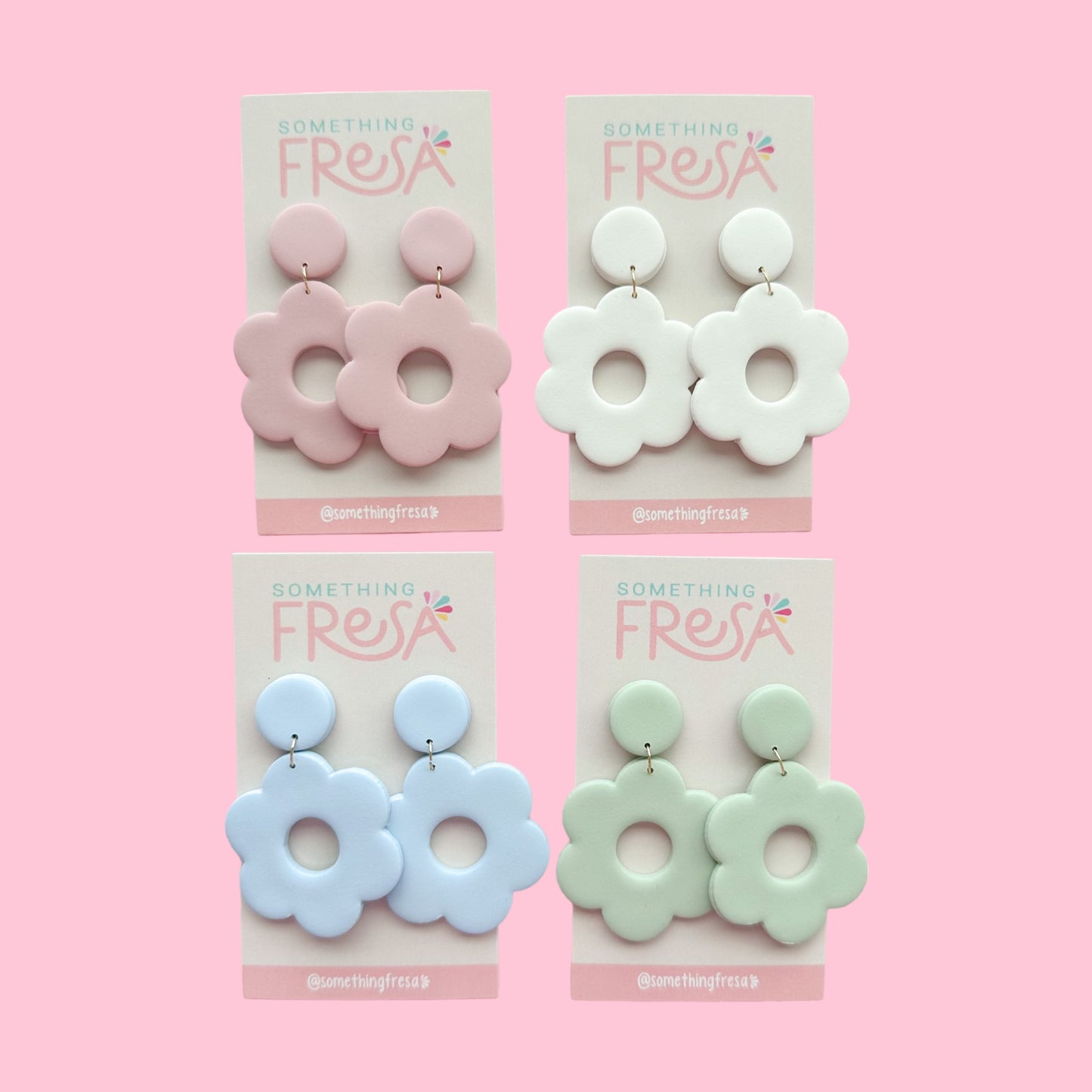 Daisy Donut Earrings