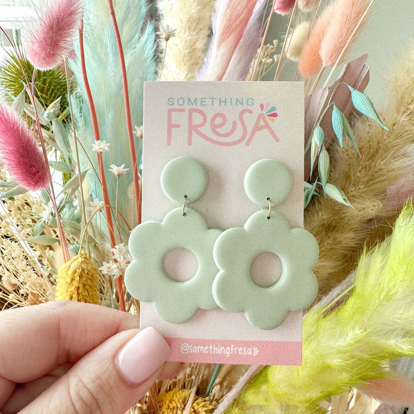 Daisy Donut Earrings