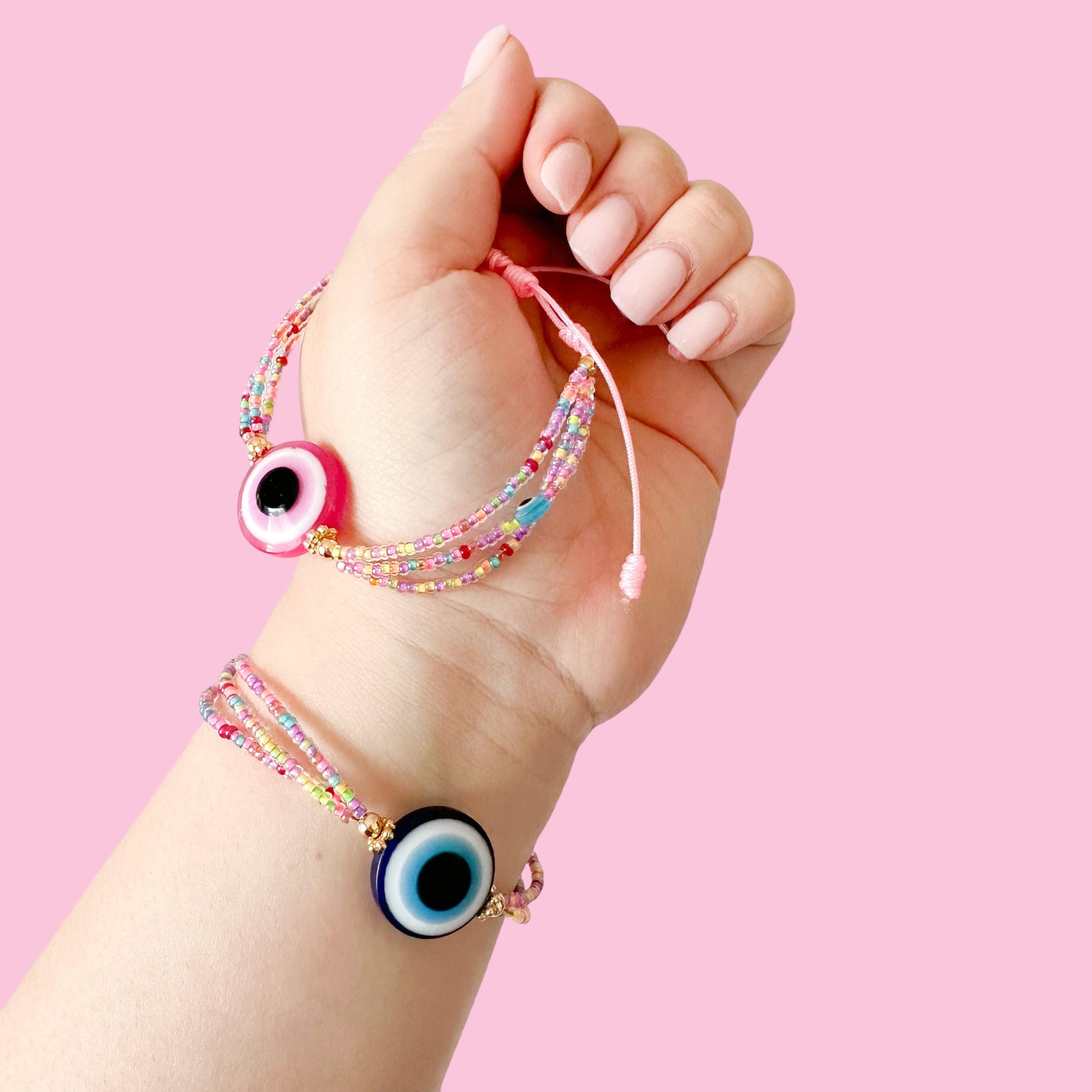 Big evil eye deals bracelet