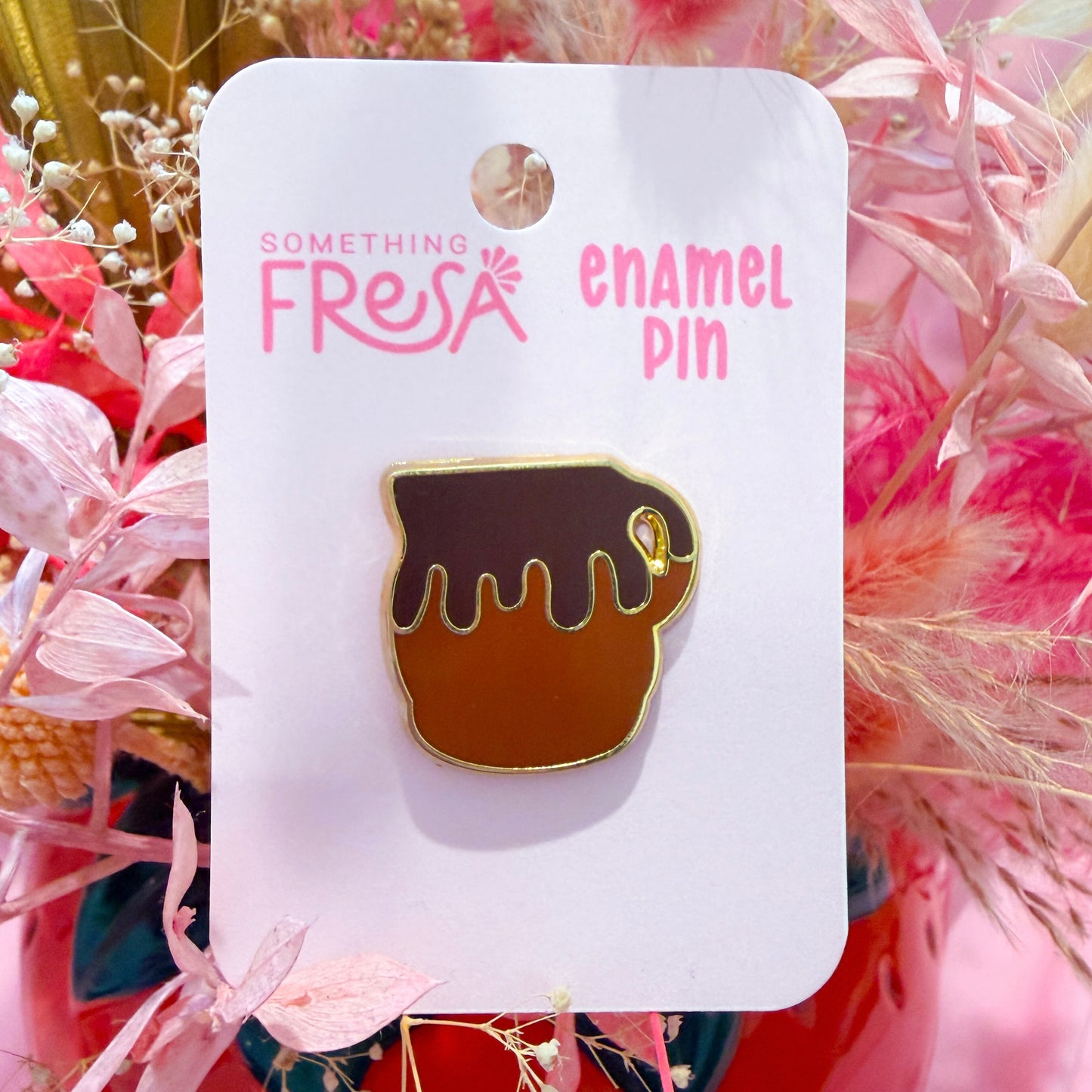 Cafecito Enamel Pin