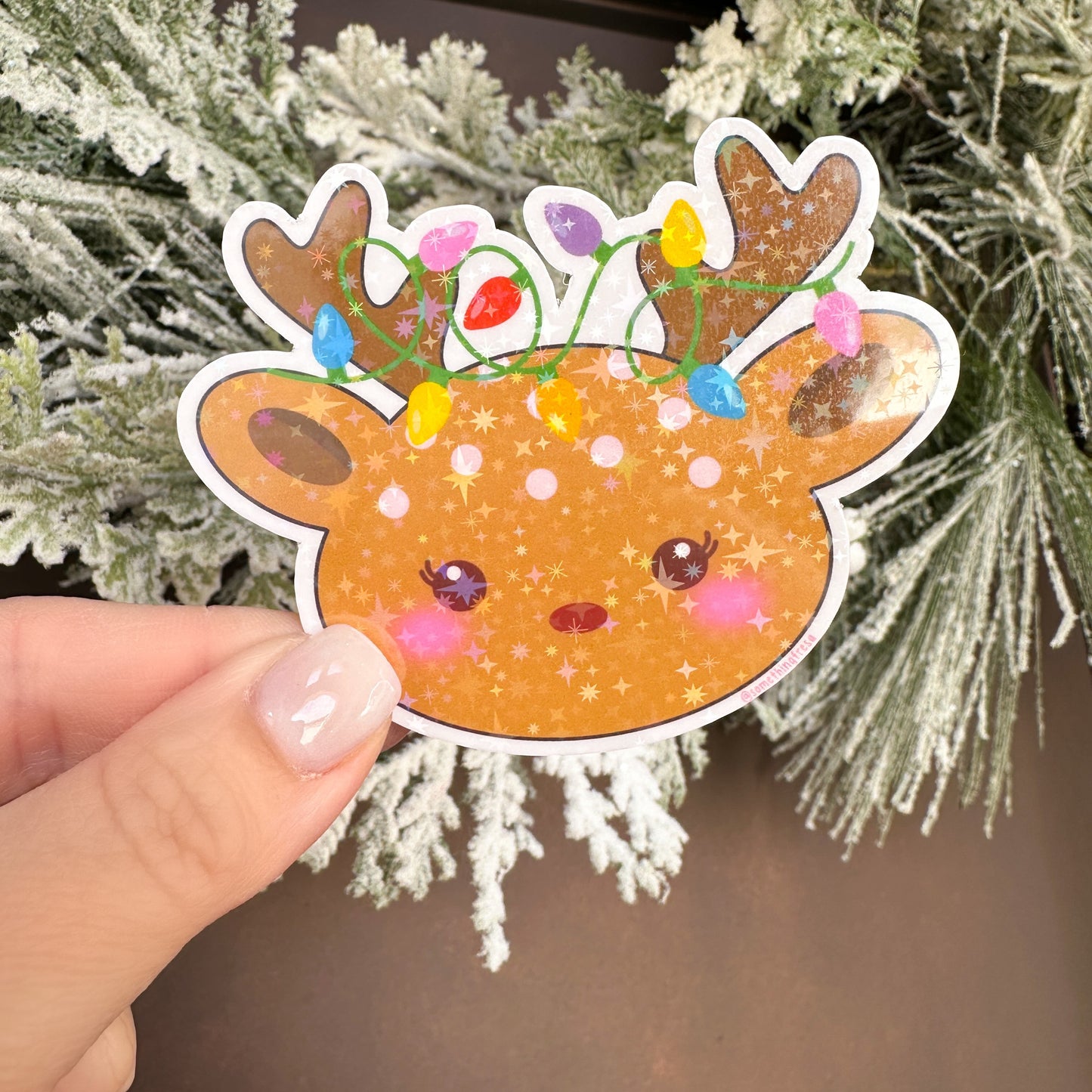 Reindeer Sticker