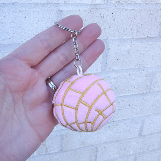 Pink Concha Keychain