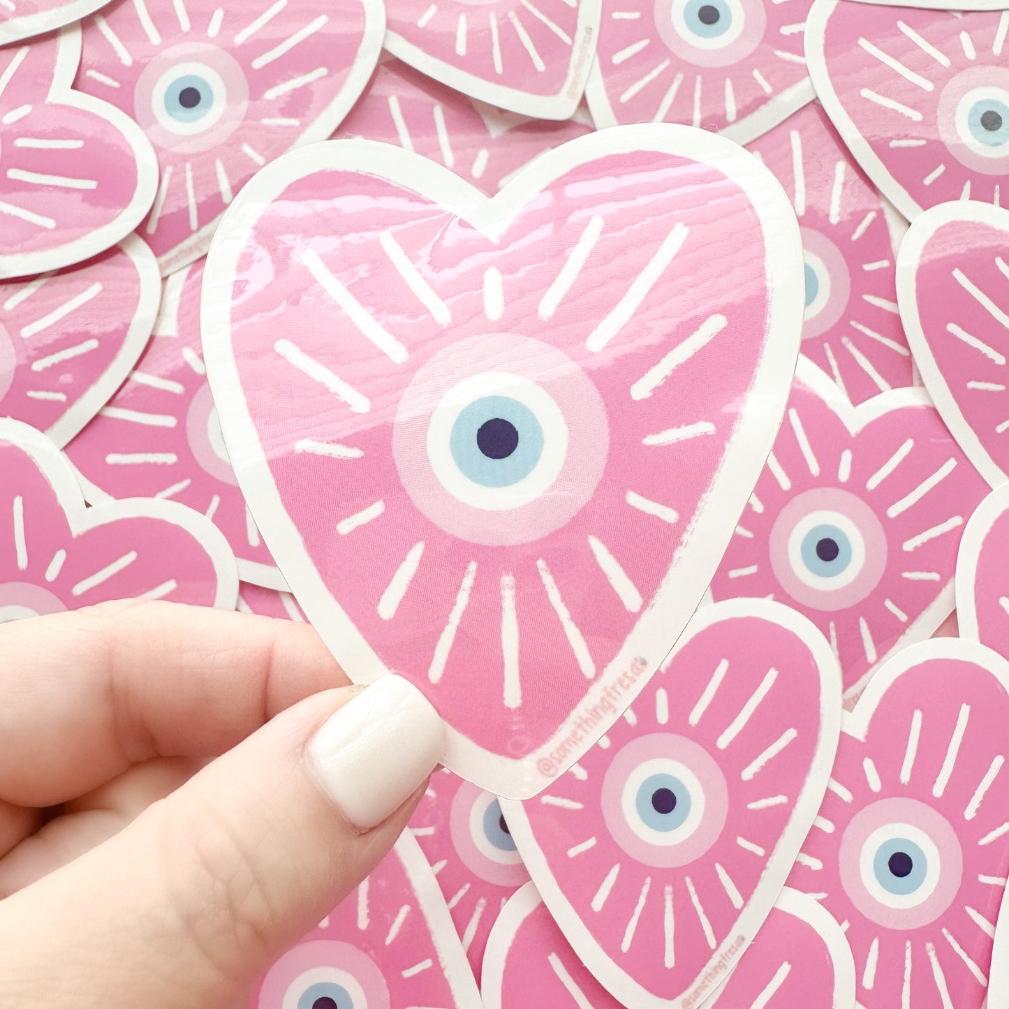 Ojo Corazon Sticker