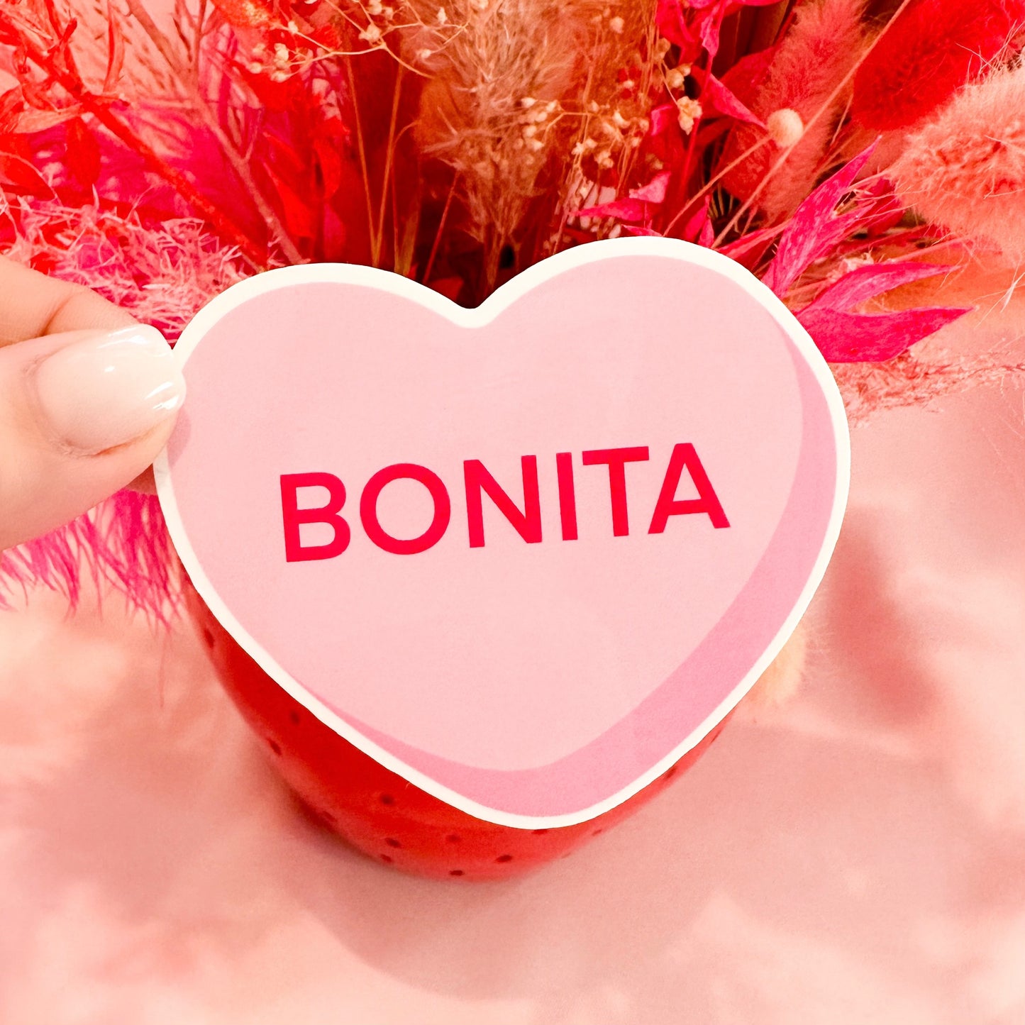 Conversation Heart Sticker: Bonita