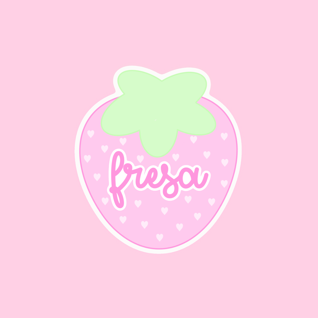 Fresa Sticker