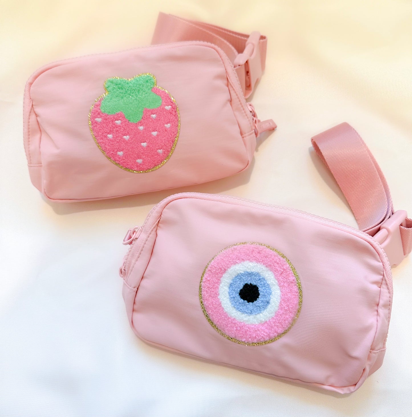 Strawberry Pink Crossbody