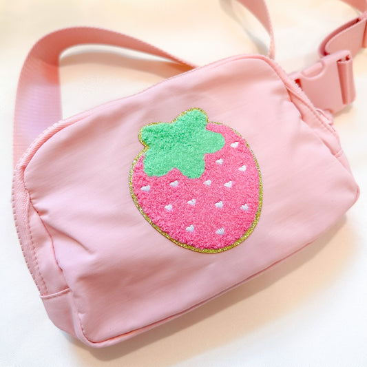 Strawberry Pink Crossbody