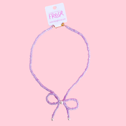 Adjustable Bow Necklace (More Colors Available)
