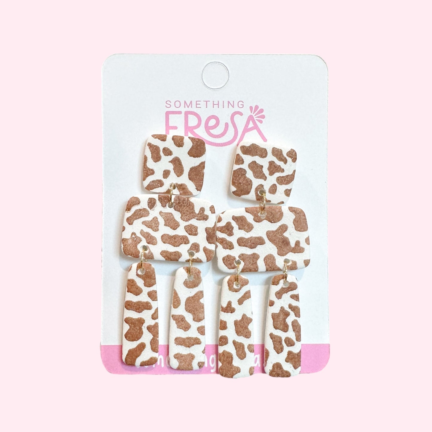 Brown Cow Print Lola Syle