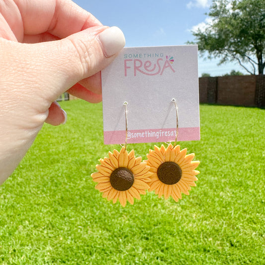 Flower Hoops