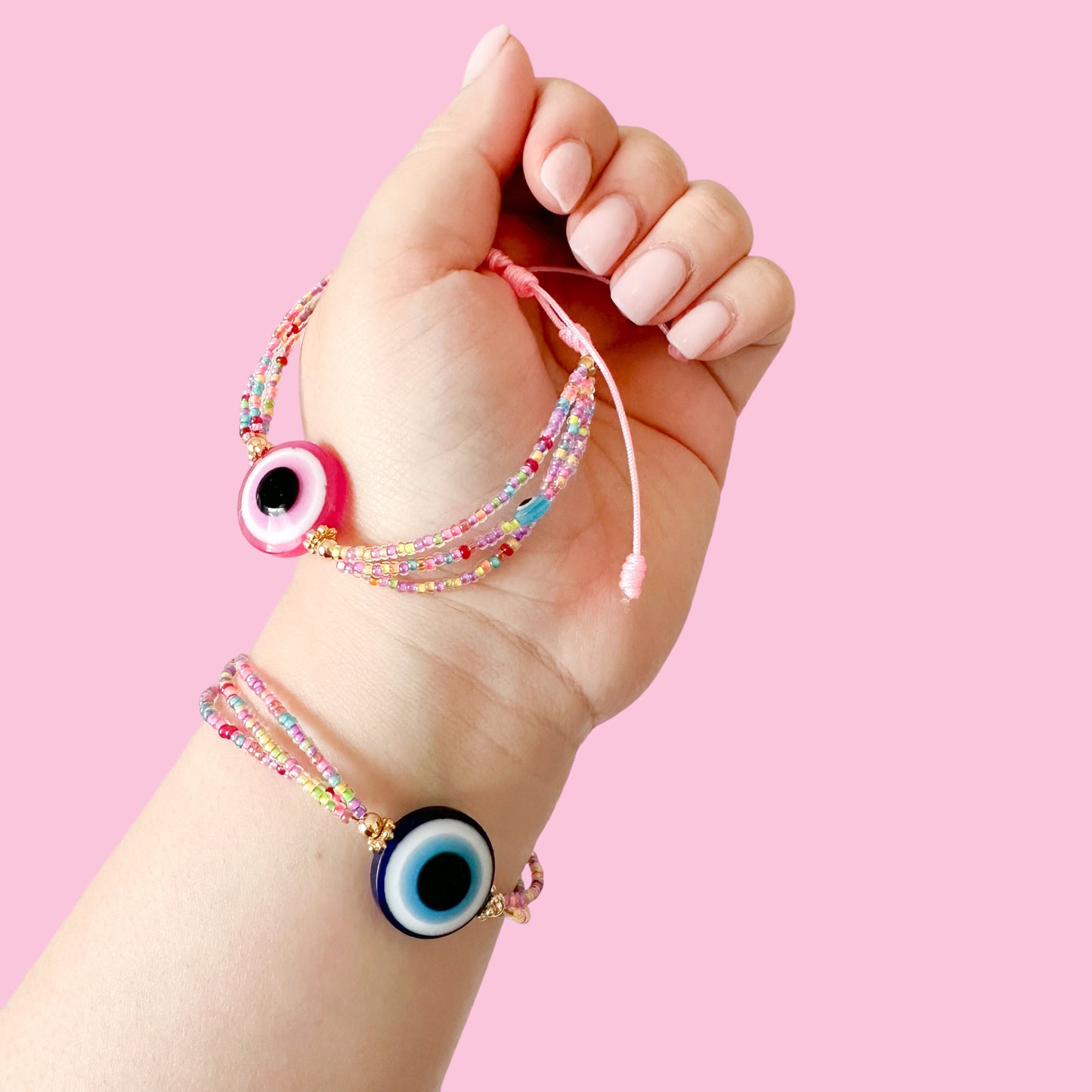 Big Evil Eye Bracelet