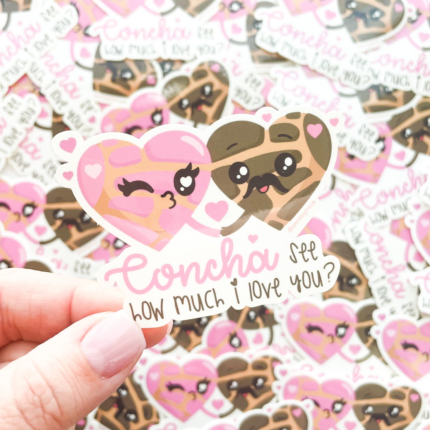 Concha see how much I love you? Sticker