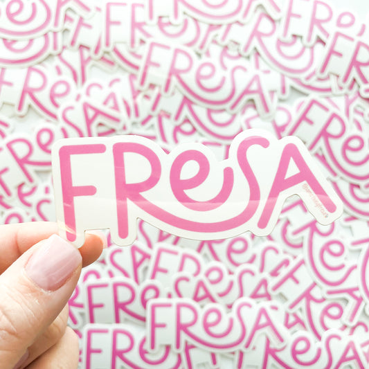 Fresa Sticker